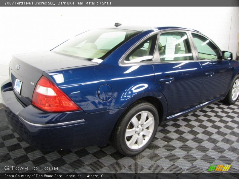 Dark Blue Pearl Metallic / Shale 2007 Ford Five Hundred SEL
