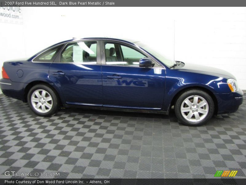 Dark Blue Pearl Metallic / Shale 2007 Ford Five Hundred SEL