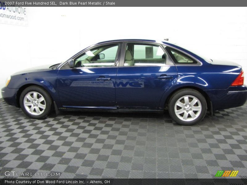 Dark Blue Pearl Metallic / Shale 2007 Ford Five Hundred SEL
