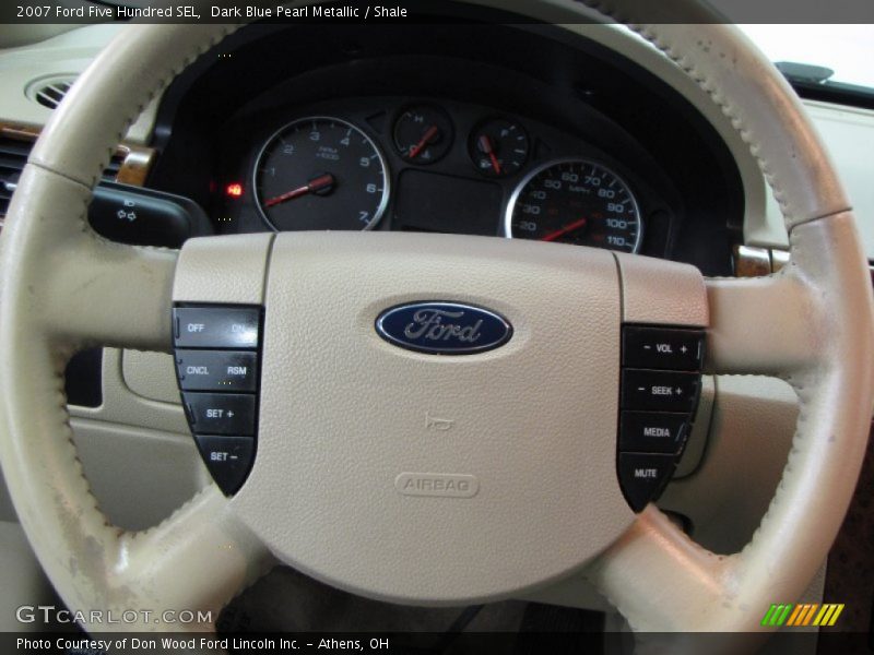 Dark Blue Pearl Metallic / Shale 2007 Ford Five Hundred SEL