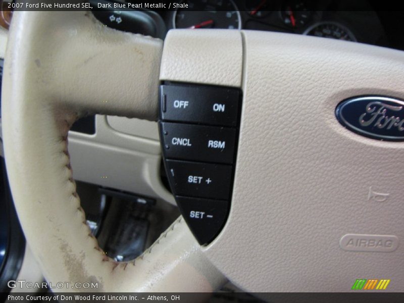 Dark Blue Pearl Metallic / Shale 2007 Ford Five Hundred SEL