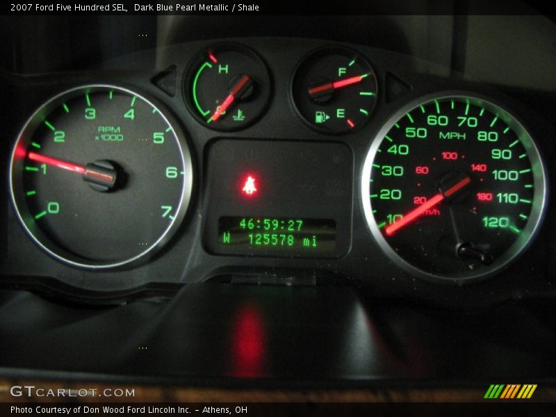 Dark Blue Pearl Metallic / Shale 2007 Ford Five Hundred SEL