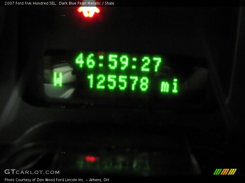 Dark Blue Pearl Metallic / Shale 2007 Ford Five Hundred SEL
