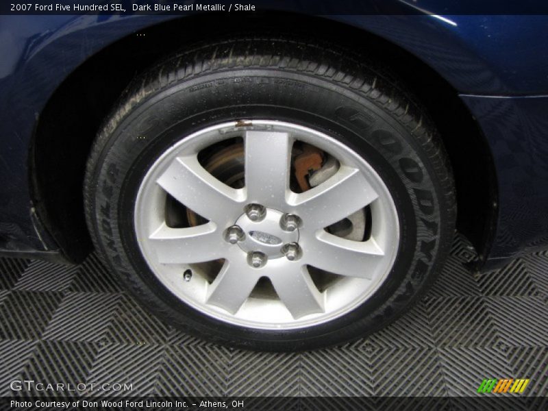 Dark Blue Pearl Metallic / Shale 2007 Ford Five Hundred SEL