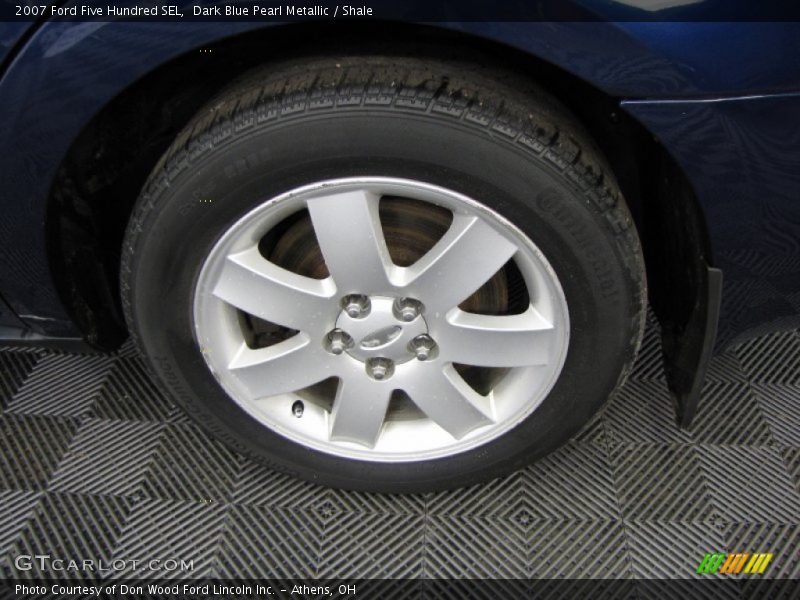 Dark Blue Pearl Metallic / Shale 2007 Ford Five Hundred SEL