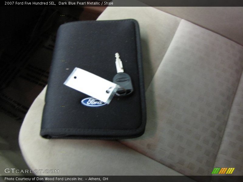 Dark Blue Pearl Metallic / Shale 2007 Ford Five Hundred SEL