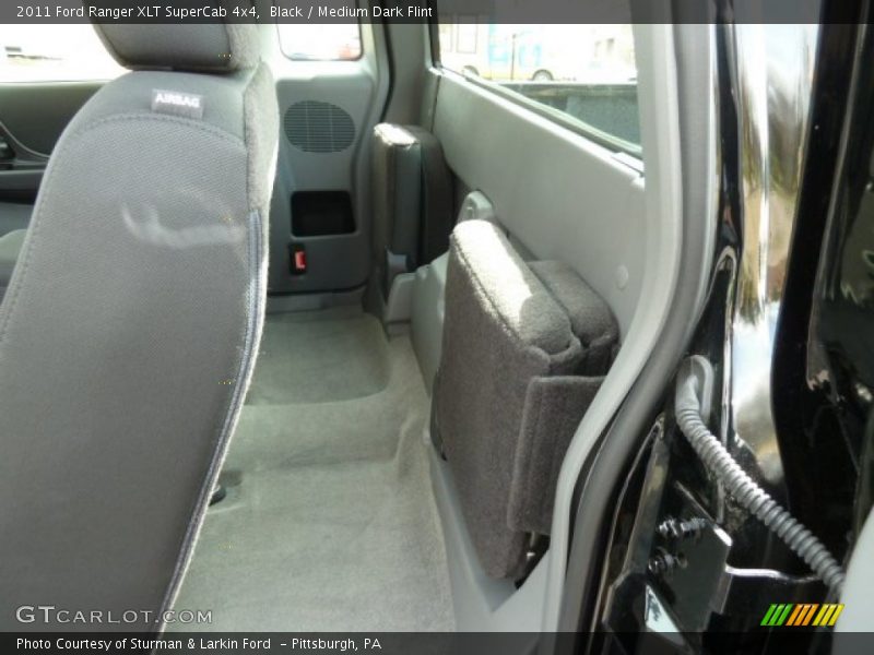 Black / Medium Dark Flint 2011 Ford Ranger XLT SuperCab 4x4