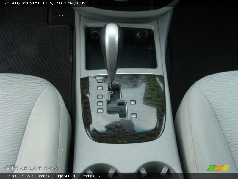 Steel Gray / Gray 2009 Hyundai Santa Fe GLS