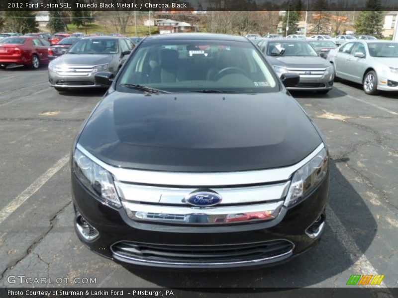 Tuxedo Black Metallic / Charcoal Black 2012 Ford Fusion SEL