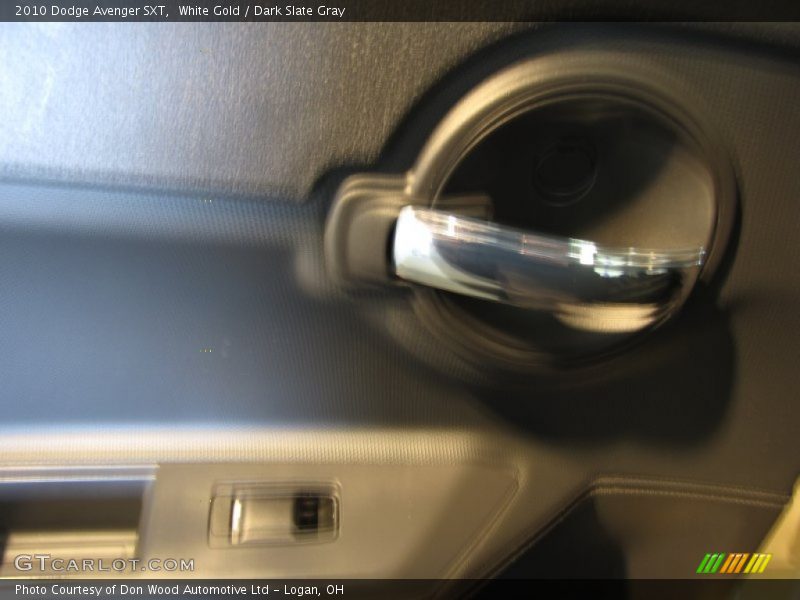 White Gold / Dark Slate Gray 2010 Dodge Avenger SXT