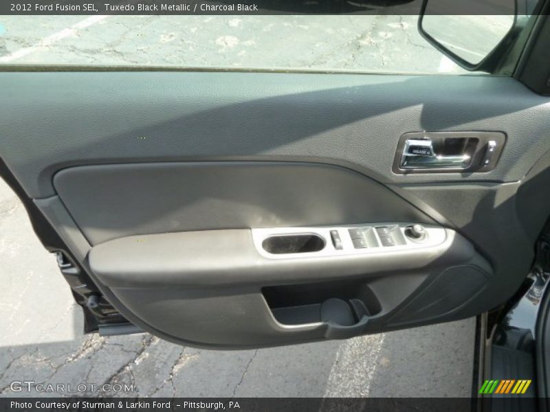 Tuxedo Black Metallic / Charcoal Black 2012 Ford Fusion SEL