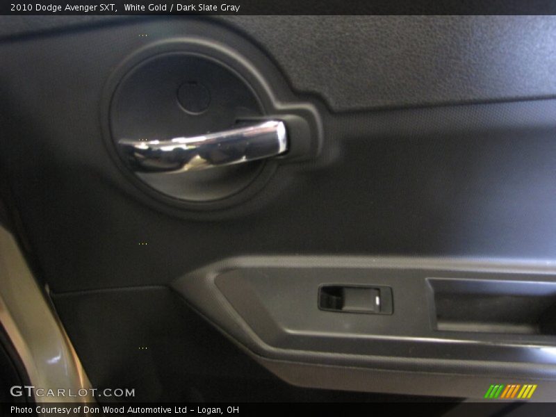 White Gold / Dark Slate Gray 2010 Dodge Avenger SXT