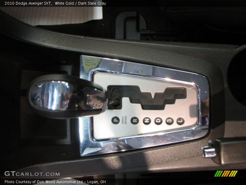 White Gold / Dark Slate Gray 2010 Dodge Avenger SXT