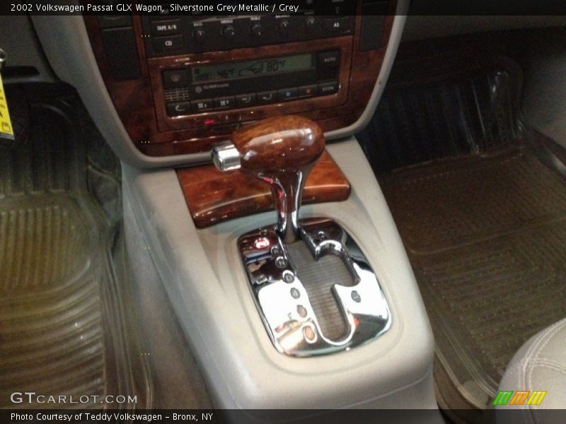  2002 Passat GLX Wagon 5 Speed Tiptronic Automatic Shifter