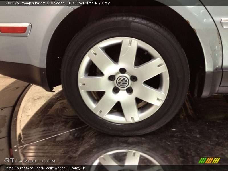 Blue Silver Metallic / Grey 2003 Volkswagen Passat GLX Sedan