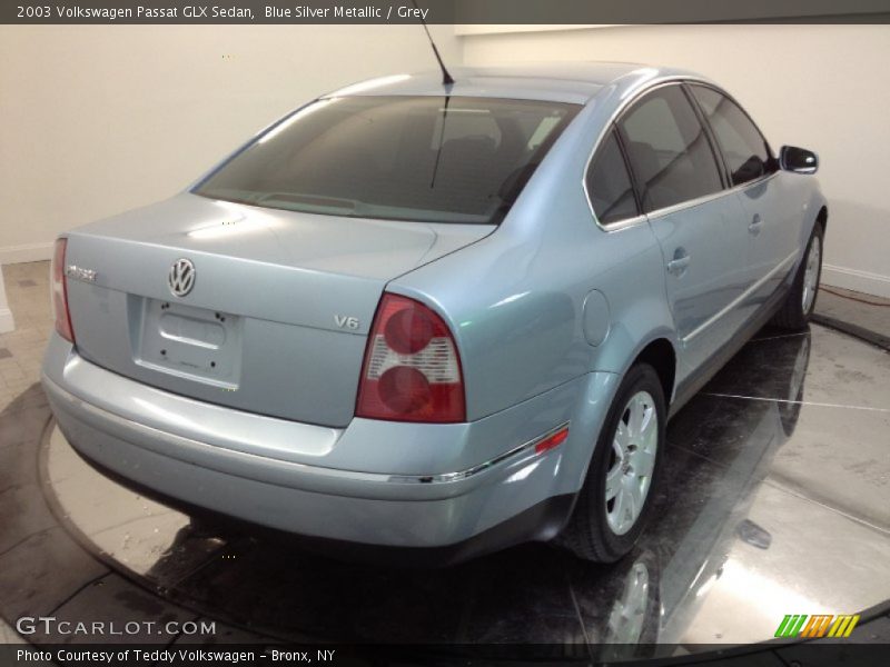 Blue Silver Metallic / Grey 2003 Volkswagen Passat GLX Sedan