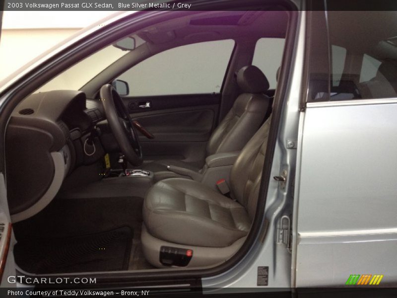 Blue Silver Metallic / Grey 2003 Volkswagen Passat GLX Sedan