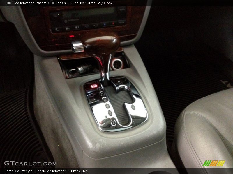Blue Silver Metallic / Grey 2003 Volkswagen Passat GLX Sedan