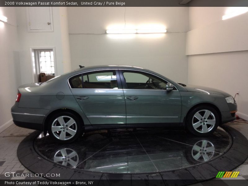 United Gray / Pure Beige 2008 Volkswagen Passat Komfort Sedan