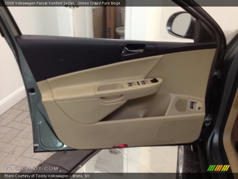 United Gray / Pure Beige 2008 Volkswagen Passat Komfort Sedan