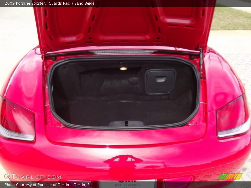  2009 Boxster  Trunk