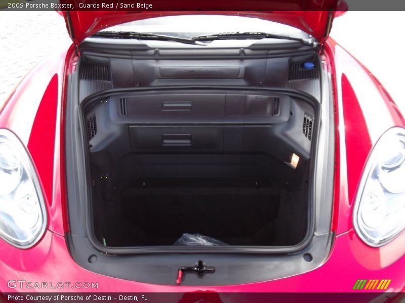  2009 Boxster  Trunk