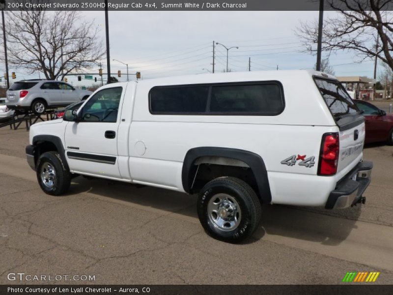 Summit White / Dark Charcoal 2004 Chevrolet Silverado 2500HD Regular Cab 4x4
