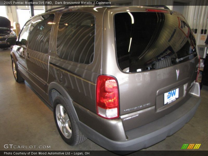 Dark Bronzemist Metallic / Cashmere 2005 Pontiac Montana SV6 FWD