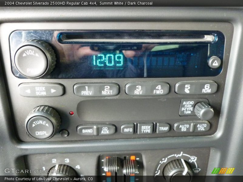 Summit White / Dark Charcoal 2004 Chevrolet Silverado 2500HD Regular Cab 4x4