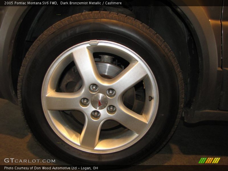 Dark Bronzemist Metallic / Cashmere 2005 Pontiac Montana SV6 FWD