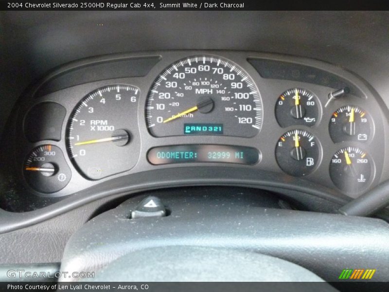 Summit White / Dark Charcoal 2004 Chevrolet Silverado 2500HD Regular Cab 4x4