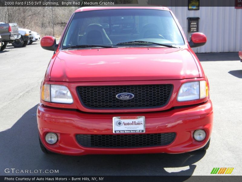 Bright Red / Medium Graphite 2000 Ford F150 SVT Lightning