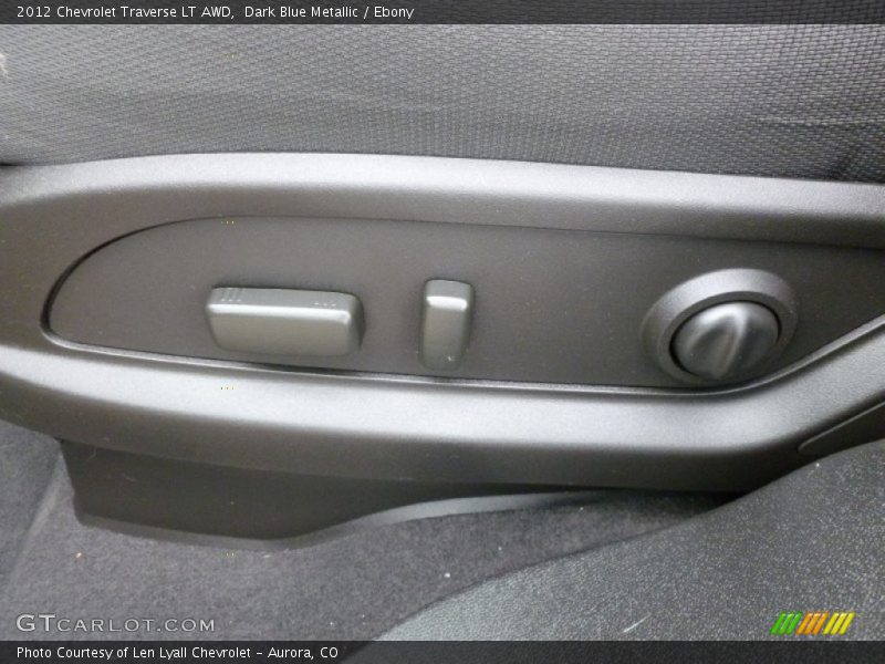 Dark Blue Metallic / Ebony 2012 Chevrolet Traverse LT AWD