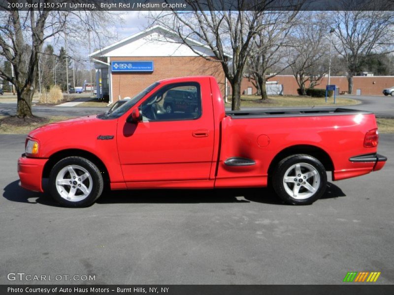  2000 F150 SVT Lightning Bright Red