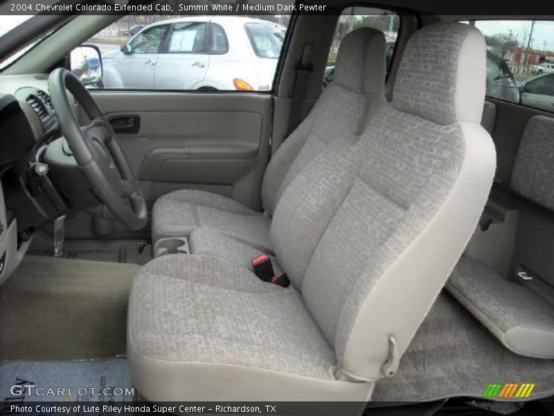 Summit White / Medium Dark Pewter 2004 Chevrolet Colorado Extended Cab