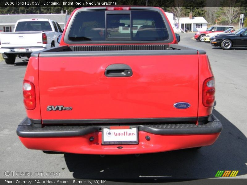 Bright Red / Medium Graphite 2000 Ford F150 SVT Lightning