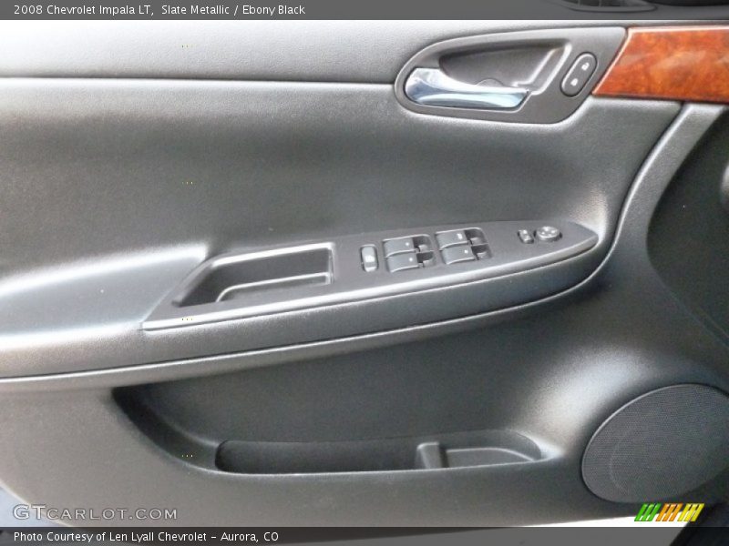 Slate Metallic / Ebony Black 2008 Chevrolet Impala LT
