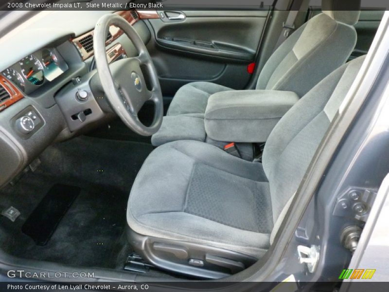 Slate Metallic / Ebony Black 2008 Chevrolet Impala LT