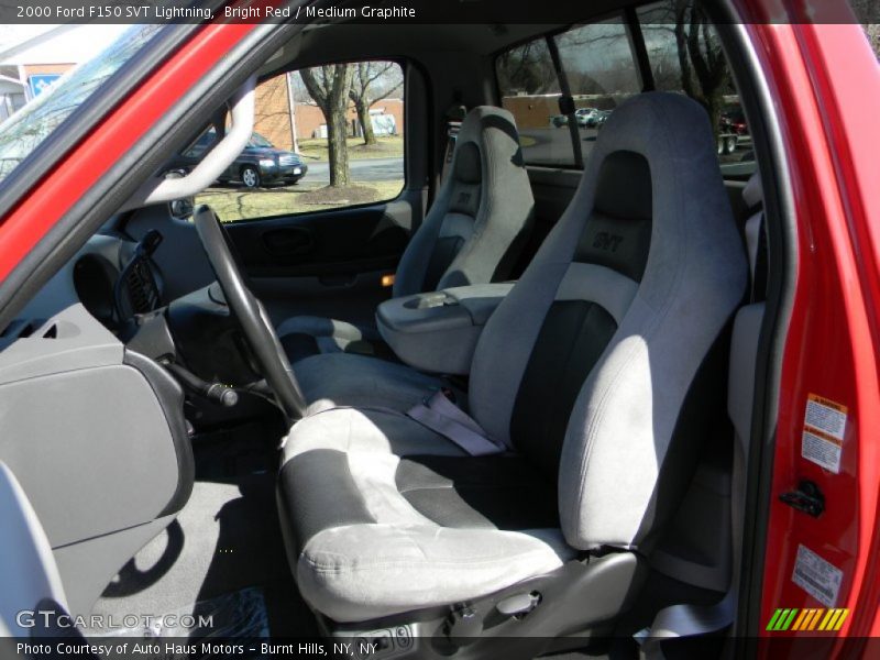  2000 F150 SVT Lightning Medium Graphite Interior