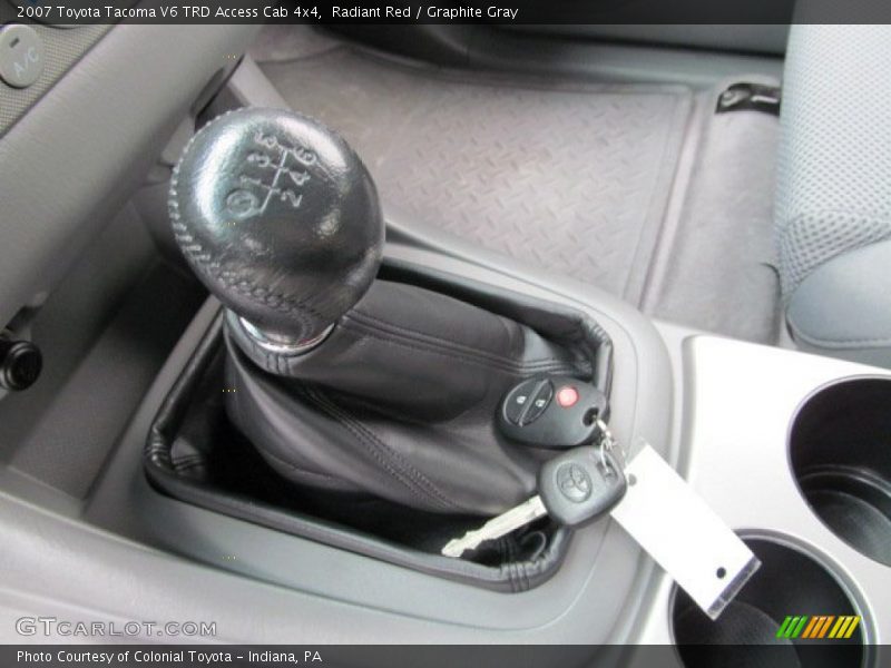  2007 Tacoma V6 TRD Access Cab 4x4 6 Speed Manual Shifter