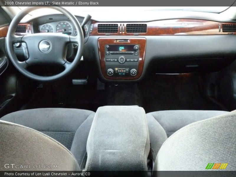 Slate Metallic / Ebony Black 2008 Chevrolet Impala LT
