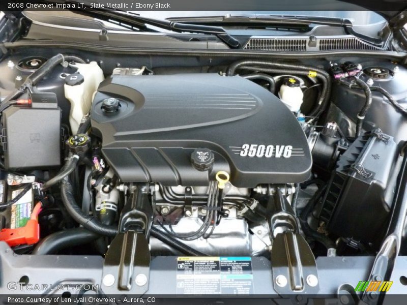 Slate Metallic / Ebony Black 2008 Chevrolet Impala LT