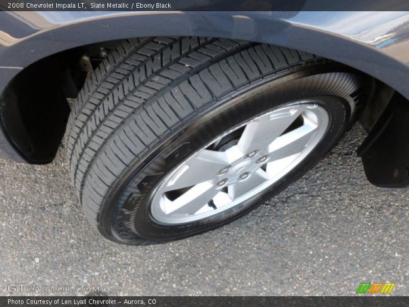 Slate Metallic / Ebony Black 2008 Chevrolet Impala LT