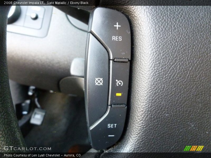 Slate Metallic / Ebony Black 2008 Chevrolet Impala LT