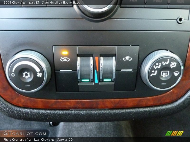 Slate Metallic / Ebony Black 2008 Chevrolet Impala LT