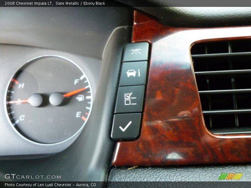 Slate Metallic / Ebony Black 2008 Chevrolet Impala LT