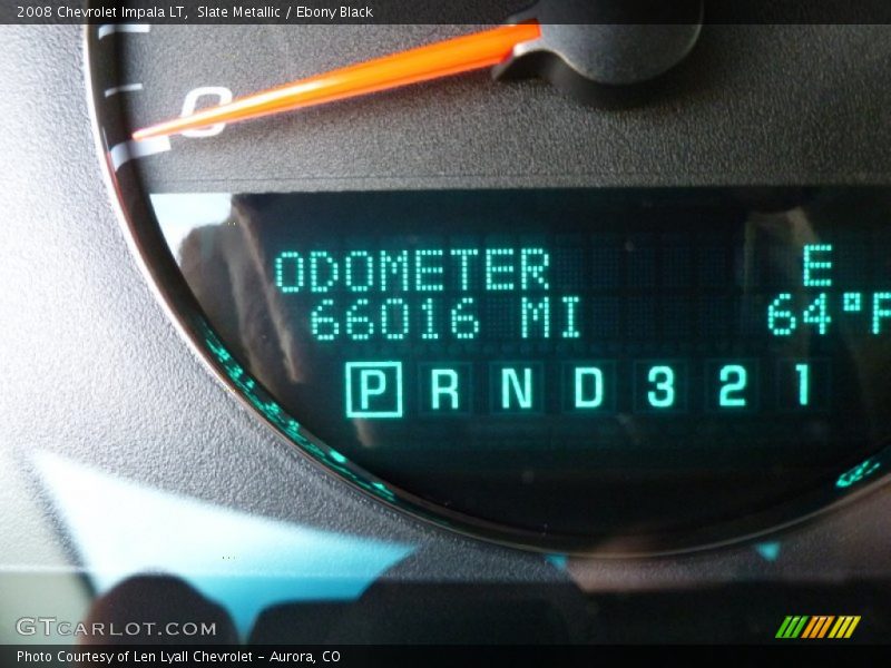Slate Metallic / Ebony Black 2008 Chevrolet Impala LT