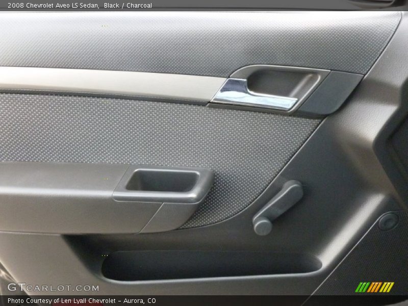 Black / Charcoal 2008 Chevrolet Aveo LS Sedan