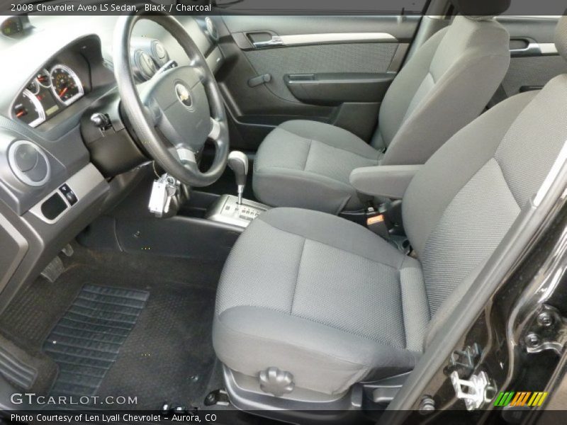 Black / Charcoal 2008 Chevrolet Aveo LS Sedan