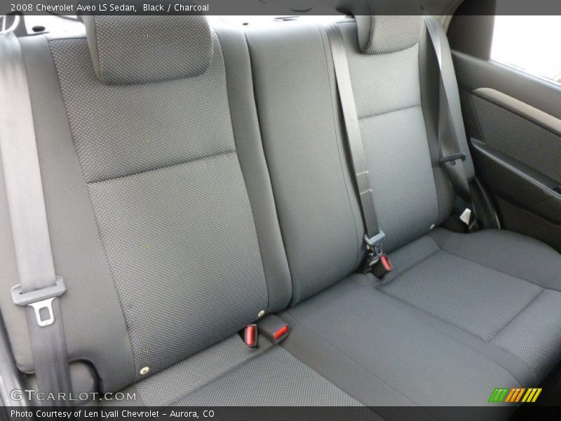 Black / Charcoal 2008 Chevrolet Aveo LS Sedan